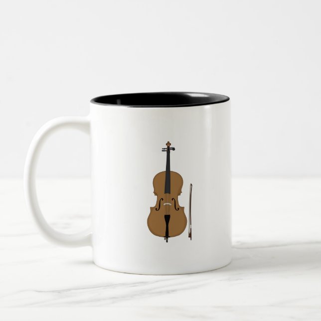 Tasse 2 Couleurs Violon (Gauche)