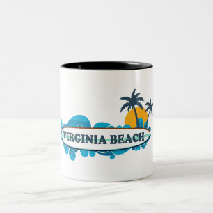 Tasse 2 Couleurs Virginia Beach.