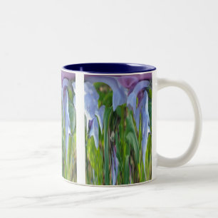 Tasse 2 Couleurs Virginia Bluebells Abstrait