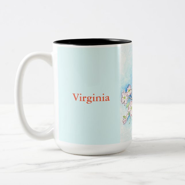Tasse 2 Couleurs Virginie (Gauche)