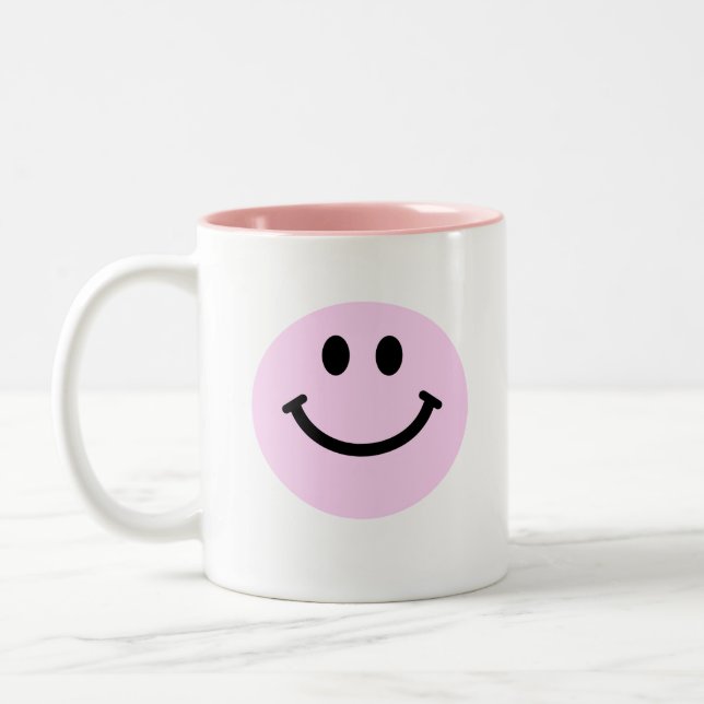 Tasse 2 Couleurs Visage rose (Gauche)