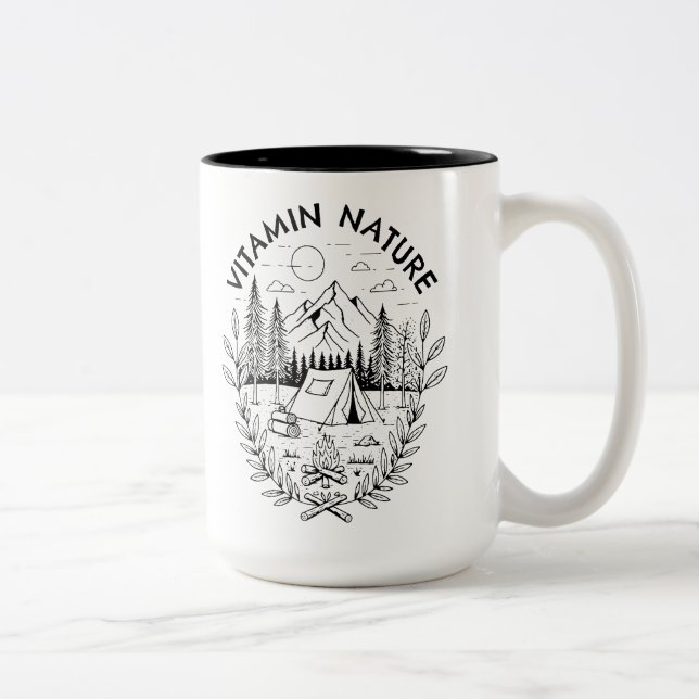 Tasse 2 Couleurs Vitamine Nature (Droit)