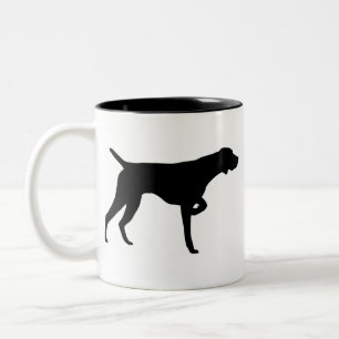 Tasse 2 Couleurs Vitesse allemande d'indicateur aux cheveux courts