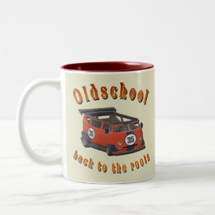 Tasse 2 Couleurs Vitesse de l'école primaire - Retour aux racines