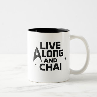Tasse 2 Couleurs Vivez Longtemps et Thé Chai