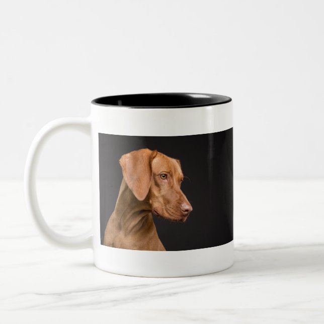 Tasse 2 Couleurs Vizsla (Gauche)