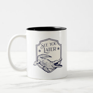 Tasse 2 Couleurs Voir plus tard Alligator