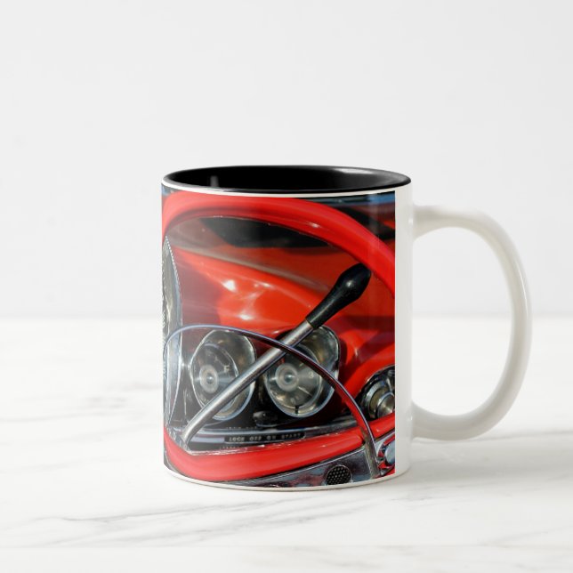 Tasse 2 Couleurs Volant de la minuterie d'Old (Droit)