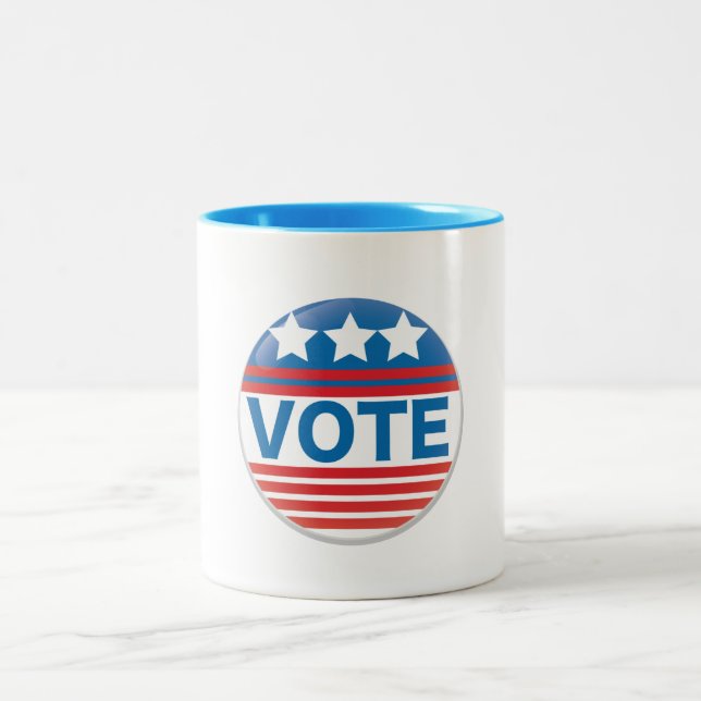 Tasse 2 Couleurs Vote (Centre)