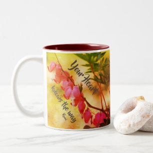 Tasse 2 Couleurs Votre coeur connaît les coeurs saignants Inspirati