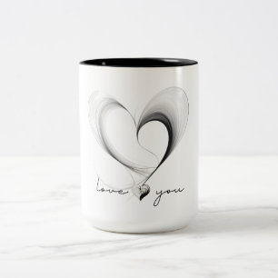 Tasse 2 Couleurs Vous aimez