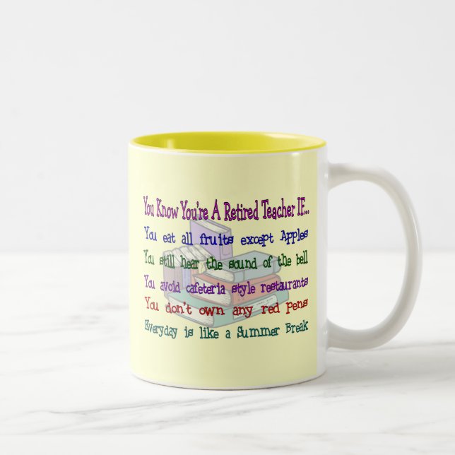 Tasse 2 Couleurs Vous êtes un PROFESSEUR retraité SI… (Droit)
