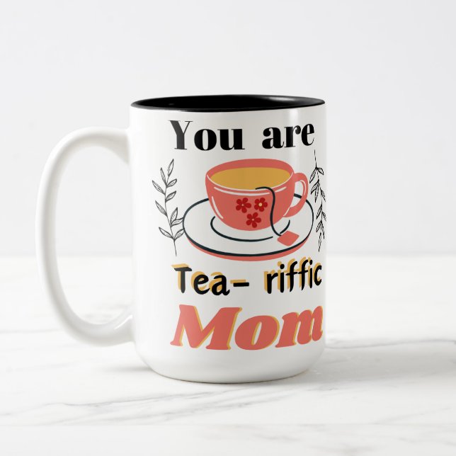 Tasse 2 Couleurs Vous êtes une mère teariffée (Gauche)