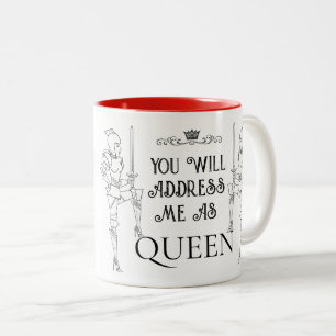Tasse 2 Couleurs Vous M'Appellerez REINE