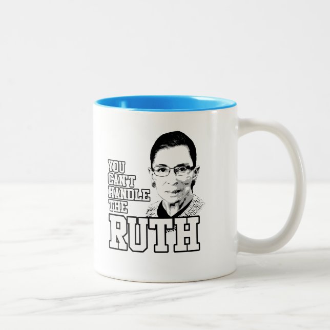 Tasse 2 Couleurs Vous ne pouvez pas manipuler Ruth (Droit)