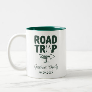 Tasse 2 Couleurs Voyage sur route pour réunion en famille Tenue sur