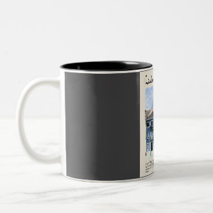 Tasse 2 Couleurs Voyage Vintage de Lisbonne