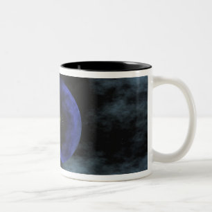 Tasse 2 Couleurs Voyager 2 vaisseau spatial