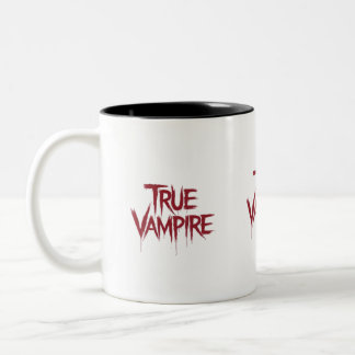 Tasse 2 Couleurs Vrai Vampire Gothique Laisser du sang Conception d