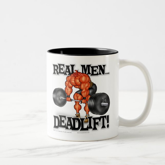 TASSE 2 COULEURS VRAIS HOMMES DEADLIFT ! (Droit)