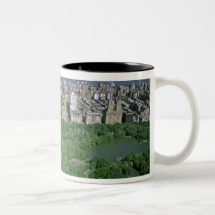 Tasse 2 Couleurs Vue aérienne de Central Park et du côté ouest