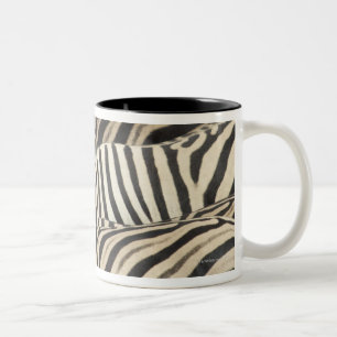 Tasse 2 Couleurs Vue aérienne du zèbre de Burchell