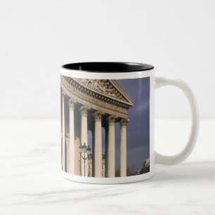 Tasse 2 Couleurs Vue de la façade de la La Madeleine