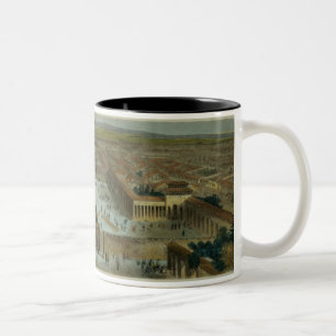 Tasse 2 Couleurs Vue de la ville de Pékin prise des sud (e