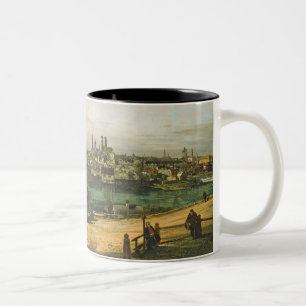 Tasse 2 Couleurs Vue de Munich, C. 1761 (huile sur la toile)