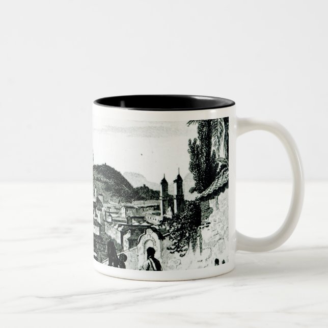 Tasse 2 Couleurs Vue de Rio de Janeiro de l'église (Droit)