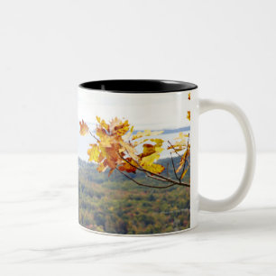 Tasse 2 Couleurs Vue d'état de collines de Camden par des arbres