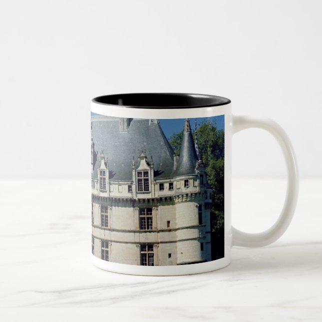 Tasse 2 Couleurs Vue générale du château d'Azay-le-Rideau (Droit)