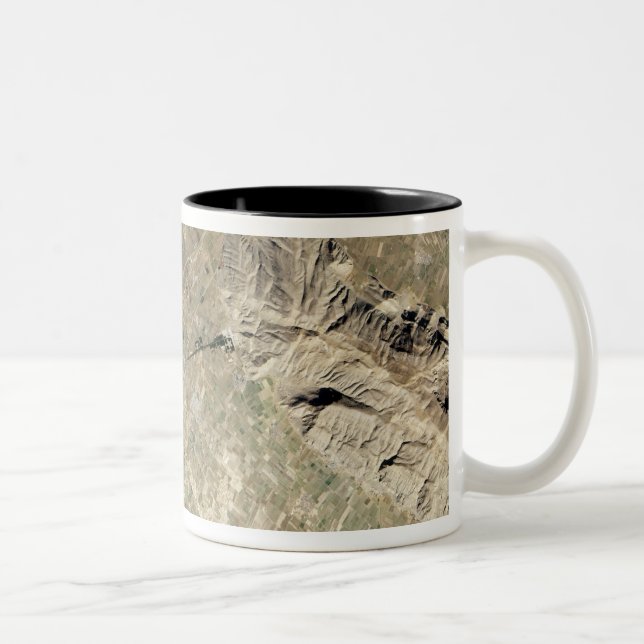 Tasse 2 Couleurs Vue satellite de Persepolis (Droit)