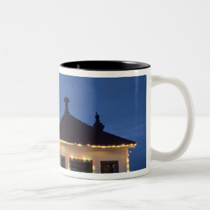 Tasse 2 Couleurs WA, Mukilteo, le phare de Mukilteo, établi