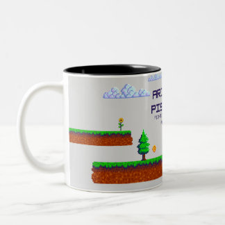 Tasse 2 Couleurs Warrier Dreamer - Aries Sun, Pisces Moon Zodiac Mu