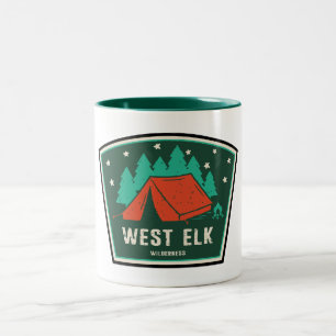 Tasse 2 Couleurs West Elk Wilderness Colorado Camping
