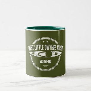 Tasse 2 Couleurs West Little Owyhee River Idaho Kayak