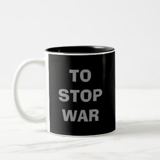 Tasse 2 Couleurs What can we do TO STOP WAR HOARD SILVER forever