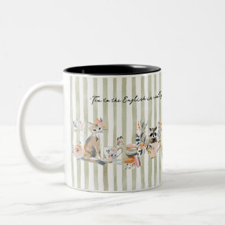 Tasse 2 Couleurs Whimsical Animals Drinking Time