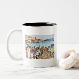 Tasse 2 Couleurs Whitby, Angleterre