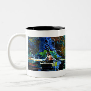 Tasse 2 Couleurs Winslow Homer The Adirondack Guide