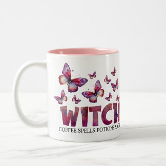 Tasse 2 Couleurs Witch Galaxy : Lancer la magie avec café et sorts