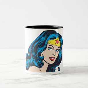 Tasse 2 Couleurs Wonder Woman Face