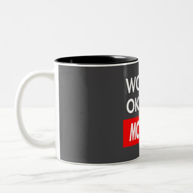 Tasse 2 Couleurs Worlds okayest Mcclure (Gauche)