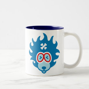 Tasse 2 Couleurs Wowo Chien dans la boue