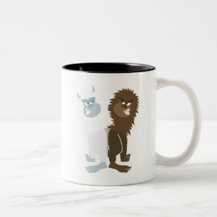 Tasse 2 Couleurs Yeti contre Bigfoot