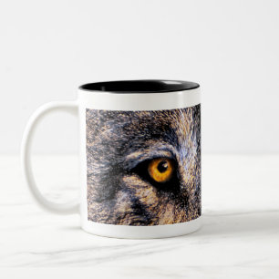Tasse 2 Couleurs Yeux de loup