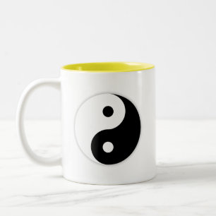 Tasse 2 Couleurs Yin et Yang