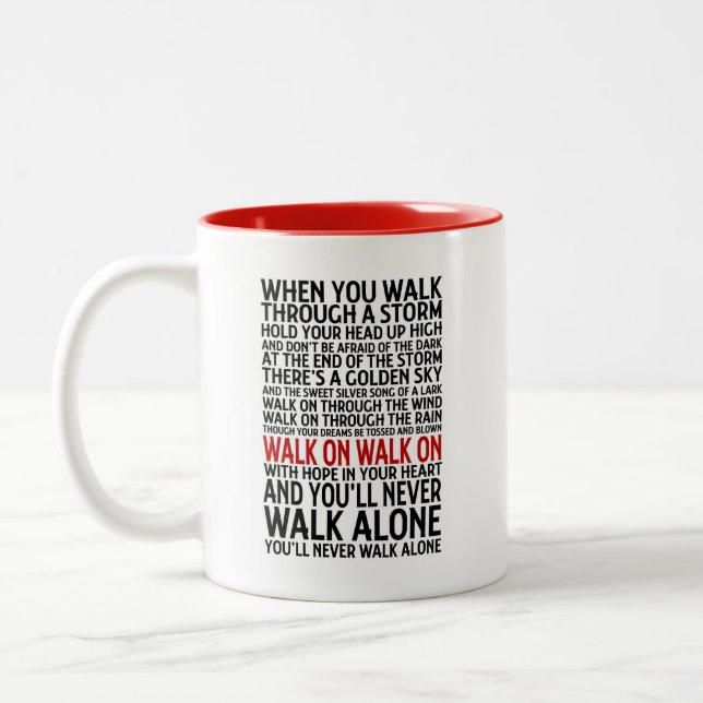TASSE 2 COULEURS YNWA (Gauche)