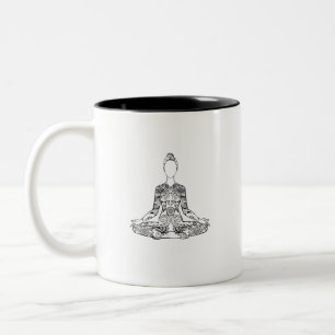 TASSE 2 COULEURS YOGA POSE
